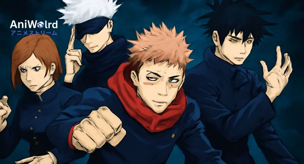Hauptfiguren Von Jujutsu Kaisen